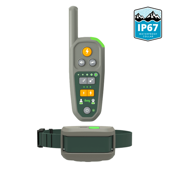 Roam 350 with a Waterproof collars featuring IP67 waterproof certification.